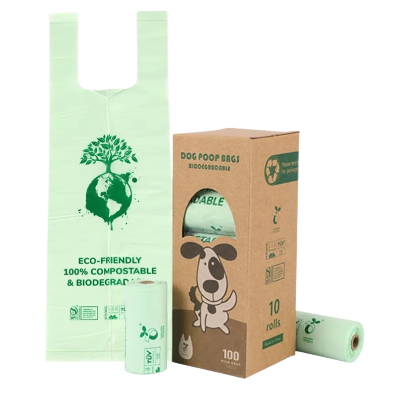 Biodegradable Corn Starch Poo Bags