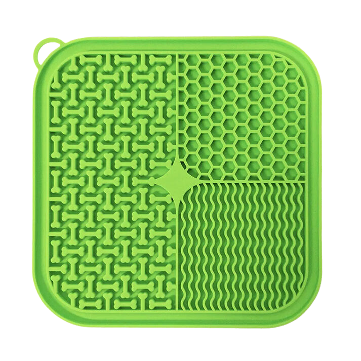 Bone & Wave Silicone Lick Mat for Dogs