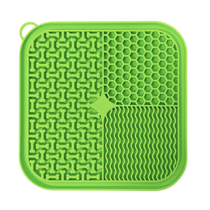 Bone & Wave Silicone Lick Mat for Dogs