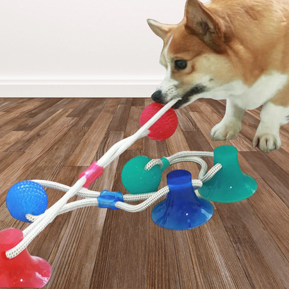 Interactive Suction Tug of War Ball Toy